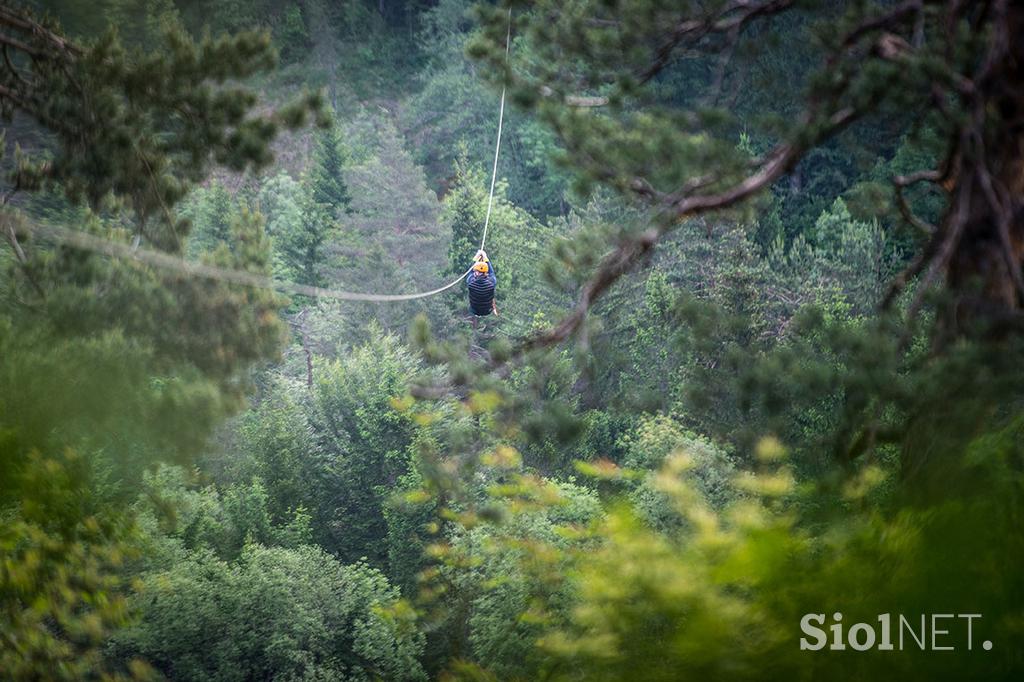 Zipline dolinka