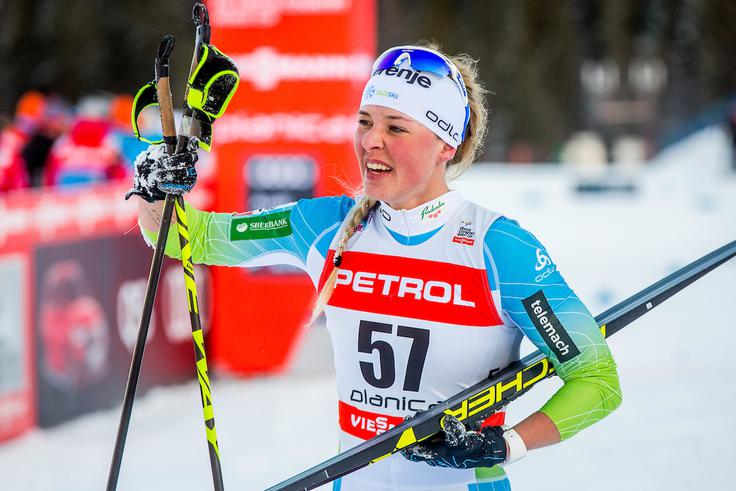 Anamarija Lampič je končala na 22. mestu. | Foto: Žiga Zupan/Sportida