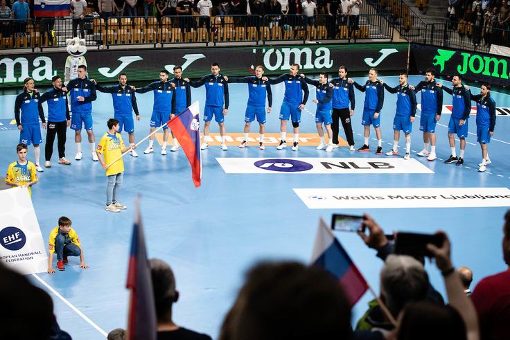 Kvalifikacije za SP: Slovenija - Srbija (rokomet), slovenska rokometna reprezentanca | Foto: Blaž Weindorfer/Sportida
