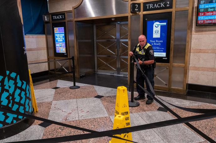 napad v New Yorku | Incident se je zgodil na postaji Penn Station v središču Manhattna, enem prometno najbolj obremenjenih železniških in podzemnih središč v državi. | Foto Profimedia