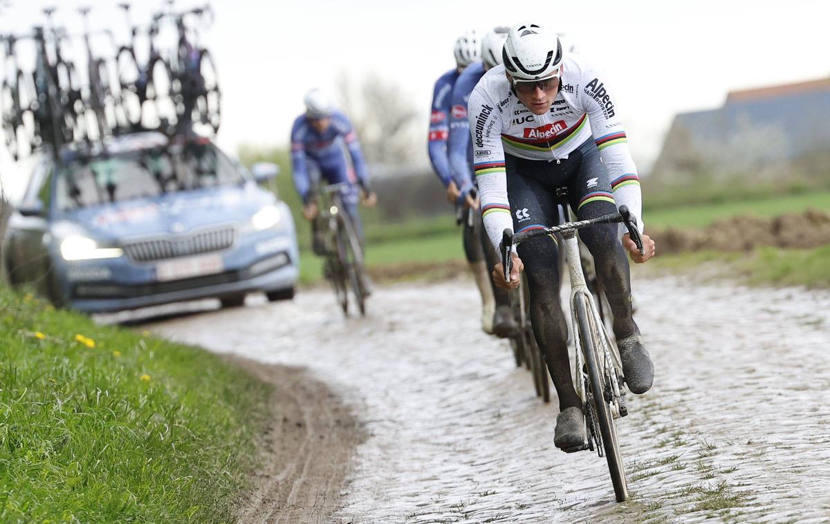 Paris - Roubaix, Mathieu van der Poel | Mathieu van der Poel je prvi favorit za zmago na letošnji dirki Pariz - Roubaix | Foto Guliverimage