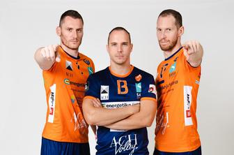 Glavni favorit ACH Volley pogleduje proti ligi prvakov, zvečer prva bitka na Dolenjskem