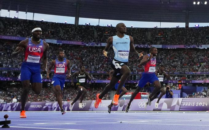 Pariz 2024 atletika Letsile Tebogo Kenneth Bednarek Noah Lyles | Foto: Reuters