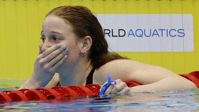 Mollie O'Callaghan vnovič izboljšala rekord v kratkih bazenih