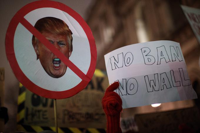 Trumpov izvršni ukaz buri duhove v ZDA in po svetu. | Foto: Getty Images