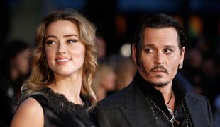 Johnny Depp spet samski: njegova 22 let mlajša žena hoče ločitev