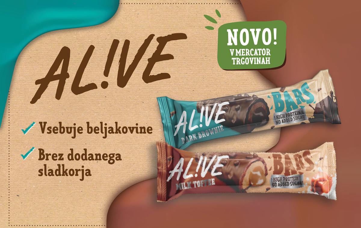 Alive proteinske ploščice | Foto Incom