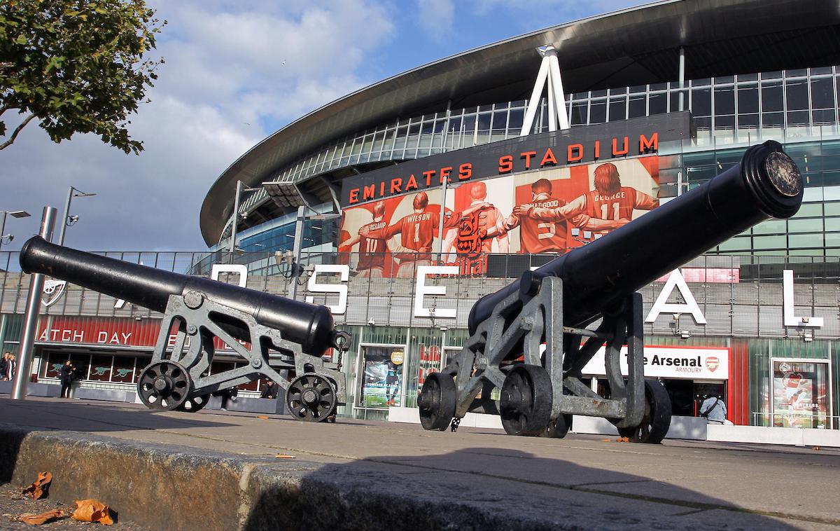 Arsenal - Emirates stadion, London | Na prvem mestu na lestvici najbolj obiskanih tekem v evropskem nogometu je Anglija. | Foto Sportida