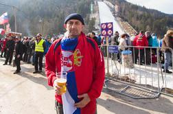 Planica očarala tudi Srba: Navijam za našega ''Peru'' (fotozgodba)