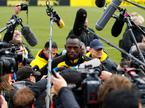 Usain Bolt na treningu Borussia Dortmund