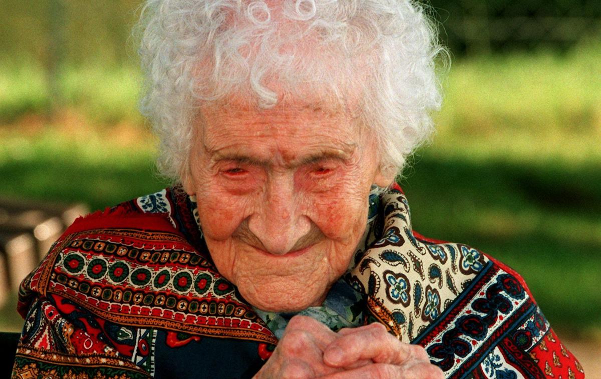 Jeanne Calment | Iranka je s tem za tri leta preživela uradno najstarejšo žensko na svetu, Francozinjo Jeanne Calment (na fotografiji), ki je pri 122 letih umrla leta 1997. | Foto Guliverimage