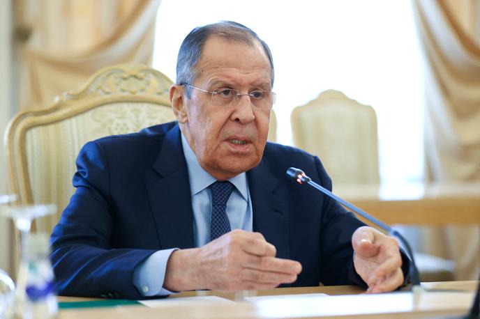 Sergej Lavrov,  ruski zunanji minister | "Ko bo Trump postal predsednik in bo uradno izrazil svoje stališče glede Ukrajine, ga bomo seveda preučili," je na novinarski konferenci dejal Lavrov.  | Foto Reuters