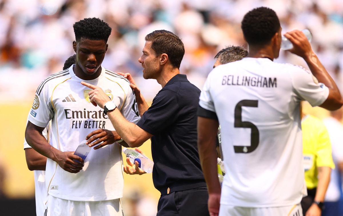 Real Madrid Xabi Alonso | Real Madrid je na prvi tekmi remiziral. | Foto Reuters