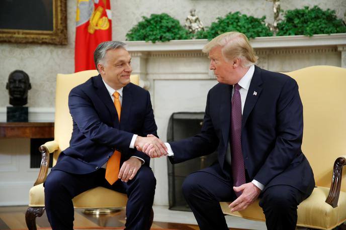 Viktor Orban Donald Trump | Foto Reuters