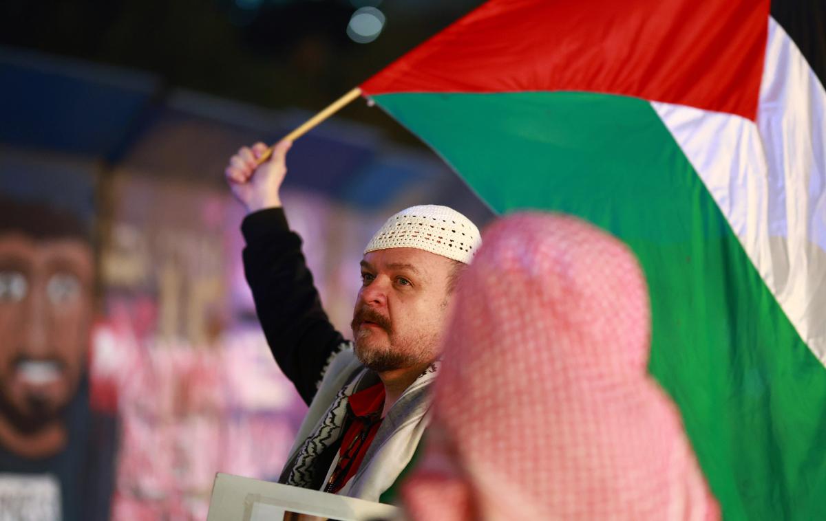Palestina, palestinska zastava | Odločitev Avstralije sledi zadnjim premikom v smeri priznanja Palestine.  | Foto Reuters