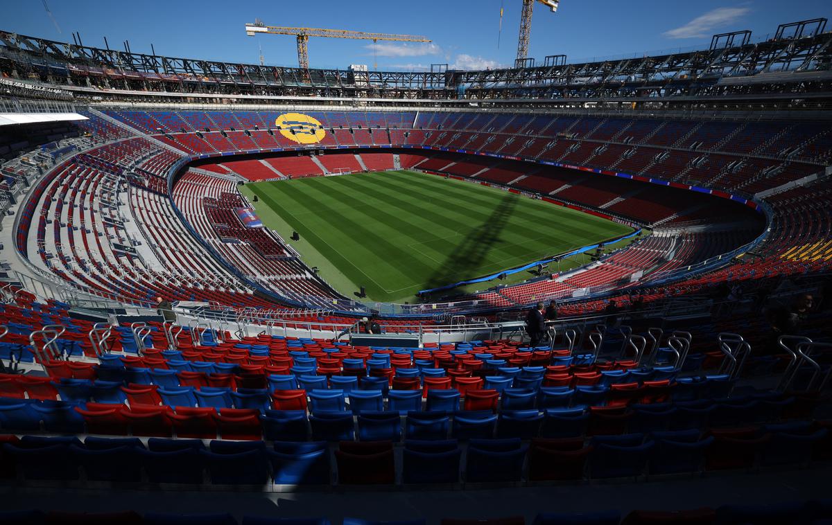 Camp Nou | Prenovljeni Camp Nou pred nekaj dnevi. | Foto Reuters