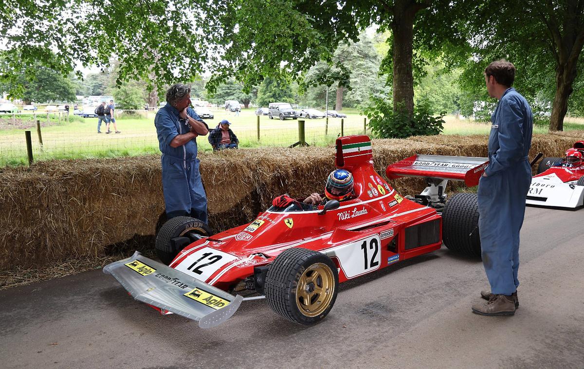 Goodwood Adrian Newey Ferrari | V Ferrarije 312 T iz konca 70. let je sedel Adrian Newey. | Foto Guliverimage