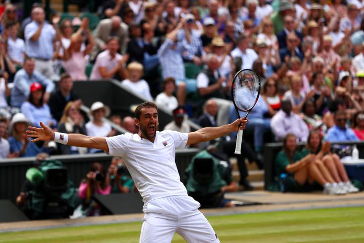 Marin Čilić se še zelo dobro spominja zmage Gorana Ivaniševića. | Foto: Guliverimage/Getty Images