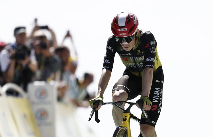 Jonas Vingegaard je prvi favorit za skupno zmago. | Foto: Reuters