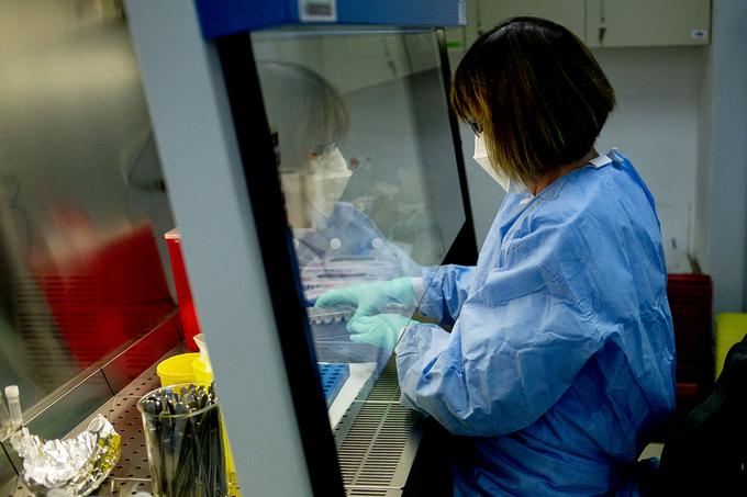 V laboratoriju NLZOH opravijo približno 45 odstotkov vseh testiranj na novi koronavirus v državi. | Foto: Ana Kovač