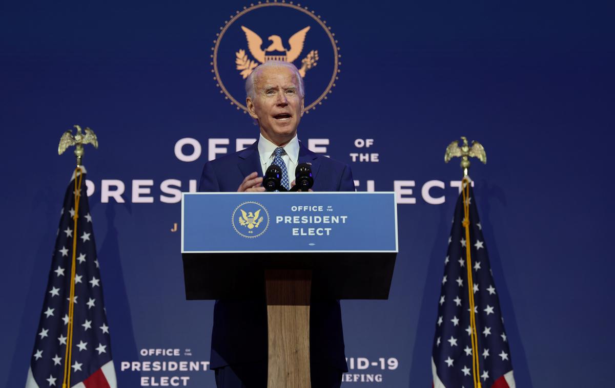 Joe Biden | Joe Biden se je po telefonu slišal z večimi evropskimi voditelji. | Foto Reuters