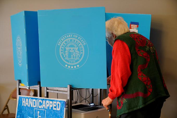 Georgia, volitve, ZDA | Foto: Reuters