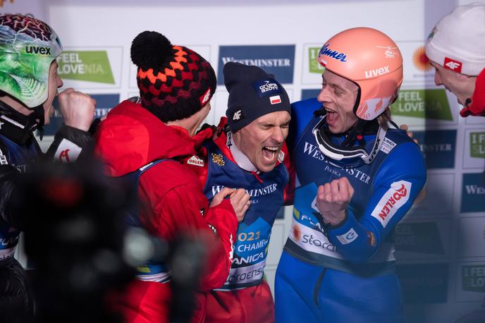 Piotr Zyla | Piotr Zyla se je veselil druge posamične zlate medalje na nordijskih svetovnih prvenstvih. | Foto Guliverimage
