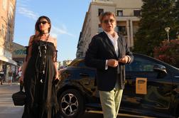 Zvezdnik filma Ohcet v Pulj pripeljal ženo, ki ji pravijo "srbska Monica Bellucci"