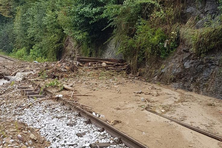 Neurje, Nevihta, poplave | Foto: STA ,