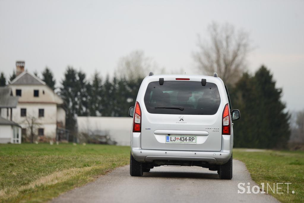 Peugeot partner - fotogalerija testnega vozila