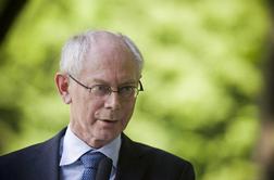 Van Rompuy se ne želi vpletati v slovensko domačo politiko (video)