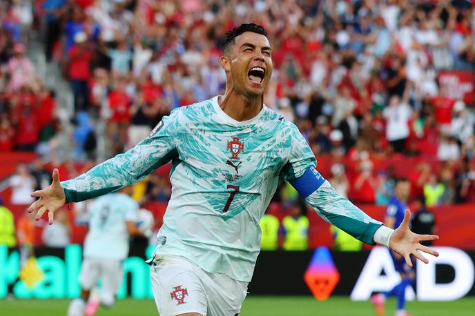 Cristiano Ronaldo | Cristiano Ronaldo je na tem svetovnem prvenstvu dosegel tri zadetke. | Foto Reuters
