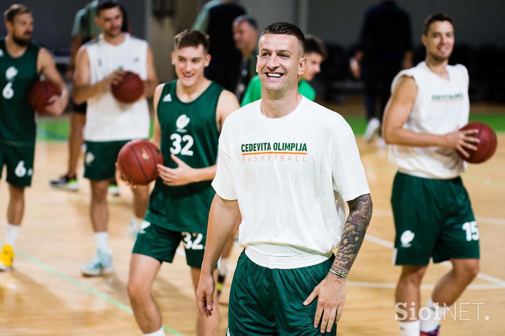 Cedevita Olimpija trening