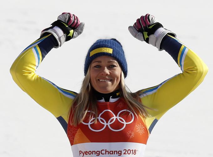 Frida Hansdotter - nova olimpijska prvakinja v slalomu | Foto: Reuters