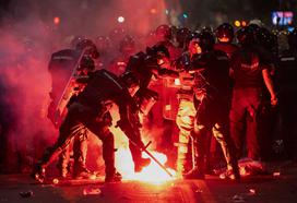 Protest v Beogradu