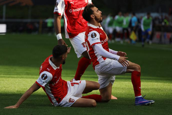 Braga - Ferencvaroš | Braga je v osmini finala izločila Ferencvaroš iz Budimpešte. | Foto Reuters