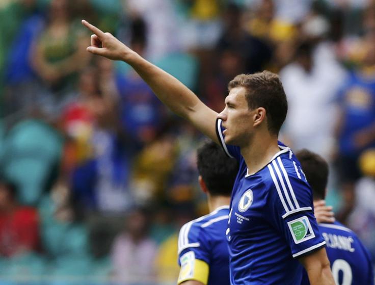 Pri Željezničarju je začel kariero zdajšnji kapetan reprezentance BiH Edin Džeko. | Foto: Reuters