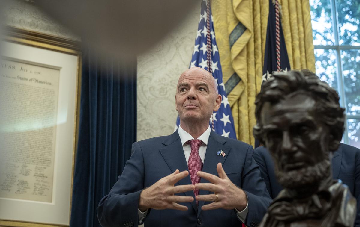 Gianni Infantino | Prvi mož Mednarodne nogometne zveze Gianni Infantino verjame, da lahko nogomet tudi v ZDA postane šport številka ena. | Foto Guliverimage