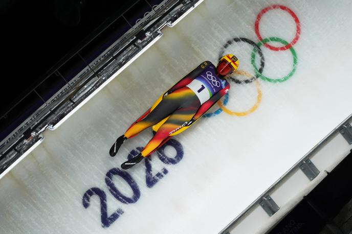 Julia Taubitz | Nemka Julia Taubitz je na olimpijskih igrah v Cortini d'Ampezzo osvojila zlato kolajno v sankanju. | Foto Reuters