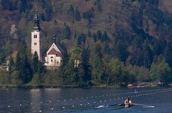 Na blejski tekmi le trije slovenski čolni