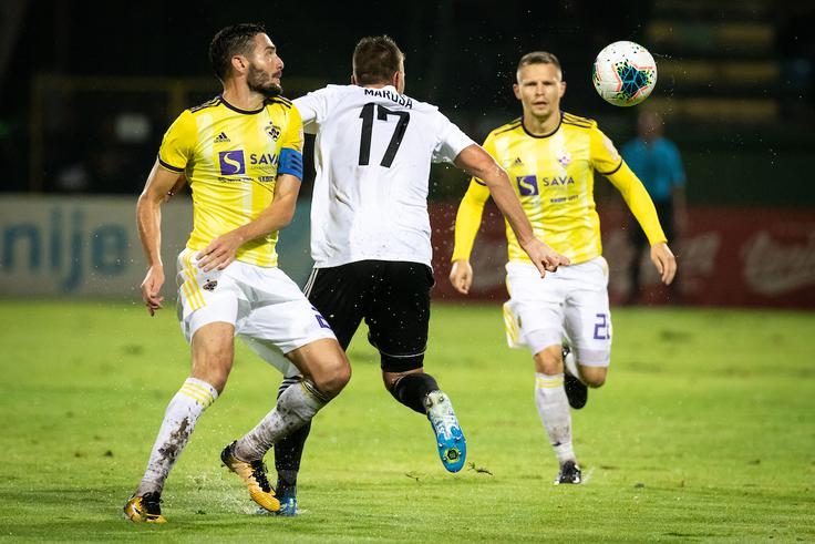 V 4. krogu je zadetek za Maribor v Fazaneriji dosegel Martin Milec. | Foto: Blaž Weindorfer/Sportida