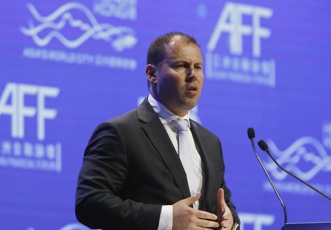 Avstralski finančni minister Josh Frydenberg. | Foto: Reuters