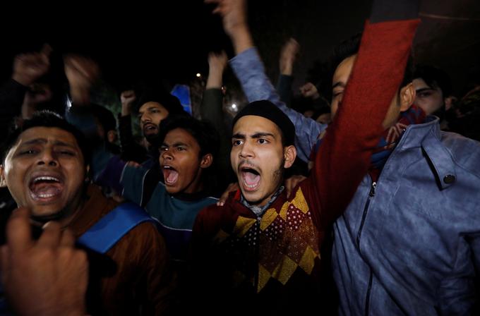 Protesti v Indiji | Foto: Reuters