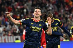 Arsenal pokvaril načrte Bayernu, polom Uniteda, nov mejnik slovenskega dragulja