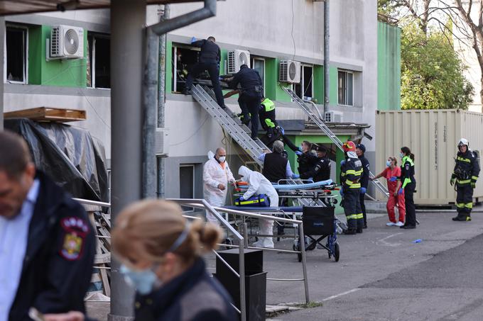 Zakaj je v bolnišnici zagorelo, še preiskujejo. | Foto: Reuters