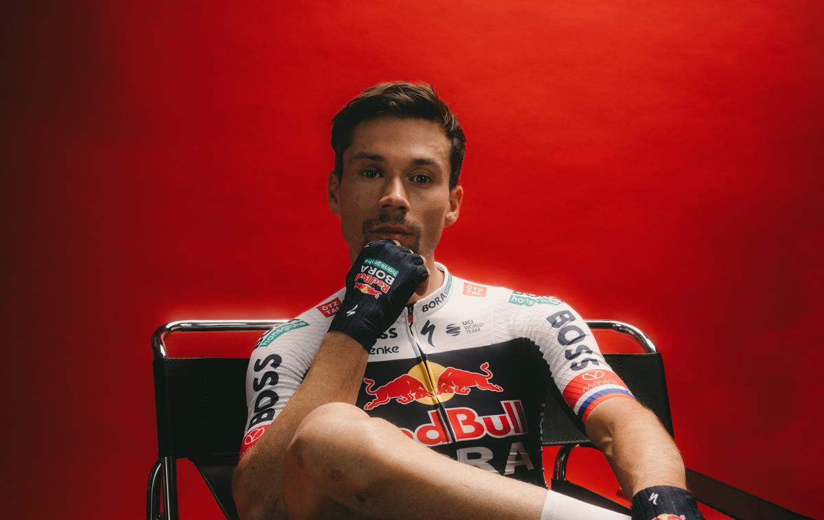 Primož Roglič | Primož Roglič v novi opremi. | Foto Red Bull - BORA - hansgrohe | Max Fries