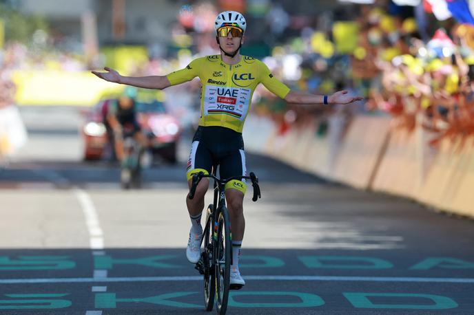 Tadej Pogačar,. Alpe d'Huez | Tadej Pogačar je zmagovalec spektakularne 19. etape 113. Toura! | Foto Reuters