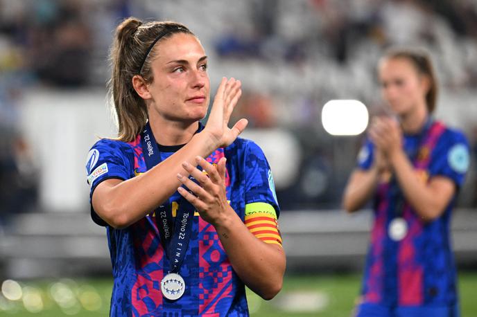 Alexia Putellas | Alexia Putellas v solzah že po porazu v finalu lige prvakinj. | Foto Reuters