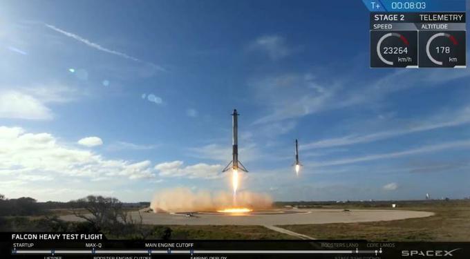 Falcon Heavy | Foto: YouTube