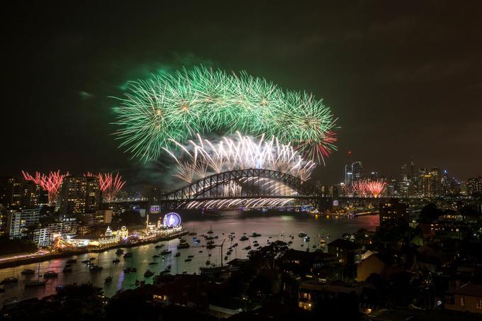 Takole so "razstrelili" avstralsko prestolnico Sydney. | Foto: Getty Images